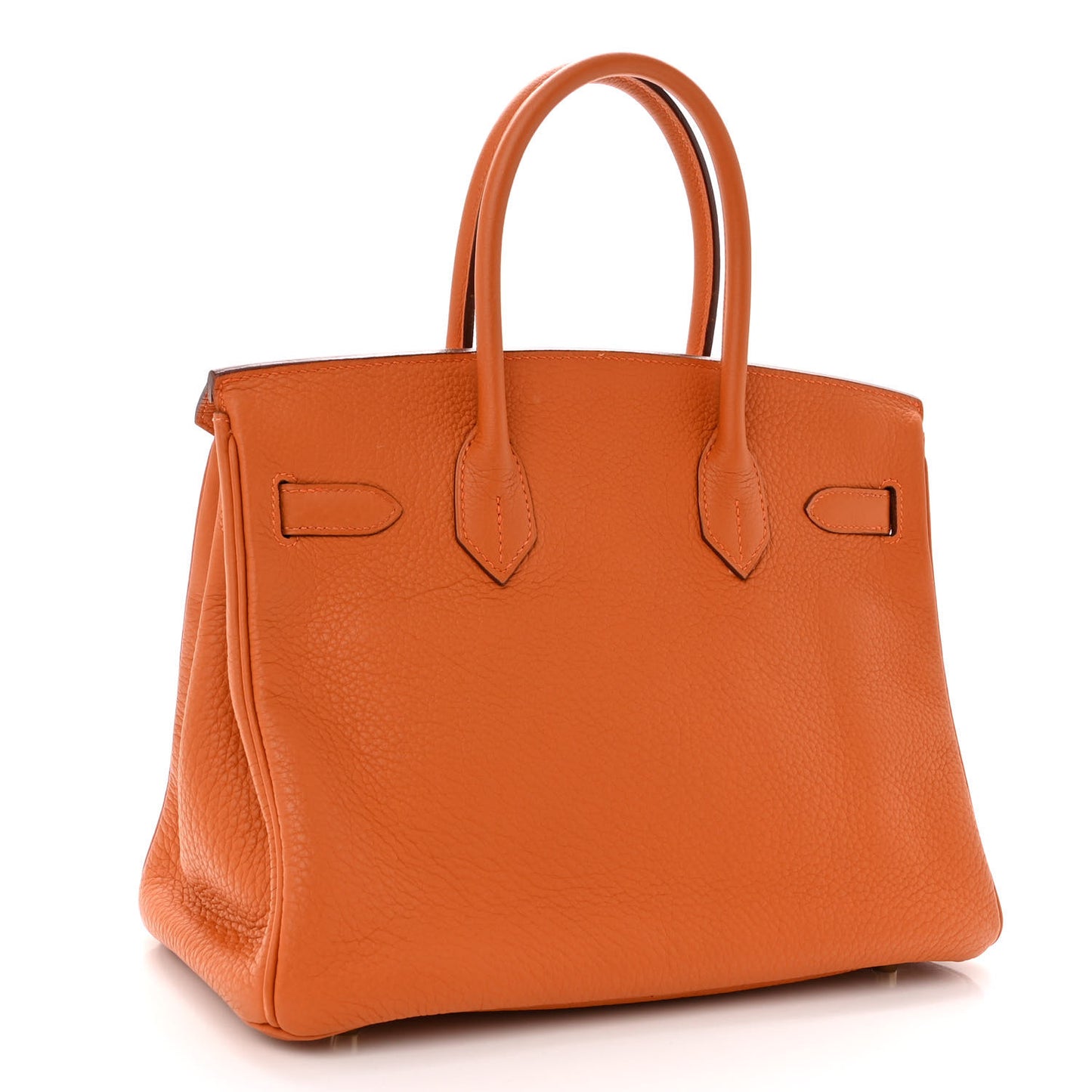 Taurillon Clemence Birkin 30 Orange