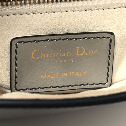 Christian Dior Metallic Glazed Calfskin Mini Lady Dior Silver 6 of 13