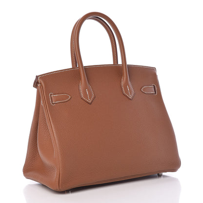 Hermes Togo Birkin 30 Gold 3 of 35