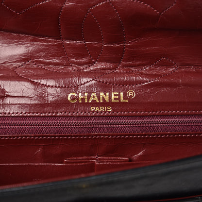 Chanel Lambskin Quilted Medium Double Flap Black 6 of 16