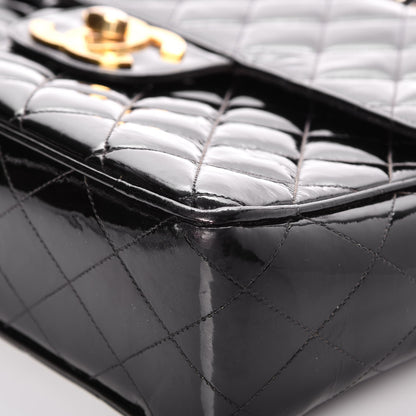 Chanel Patent Quilted XL Flap Bag Black 16 of 21