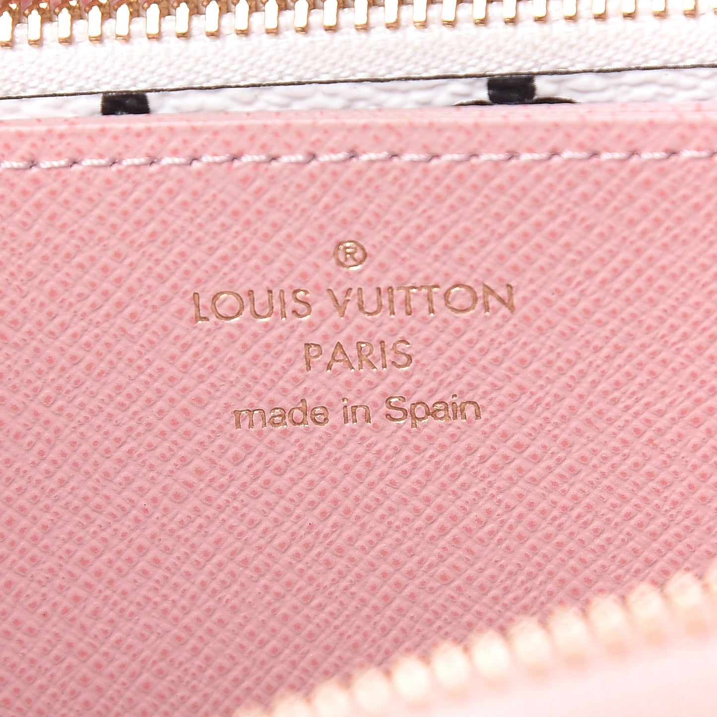 Monogram Giant Zippy Wallet Rouge Rose