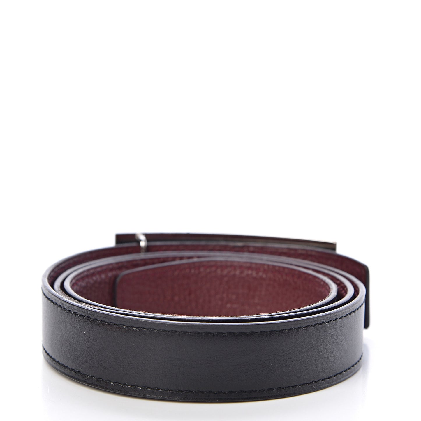 Box Togo 24mm Sydney Belt 85 Black Rouge H