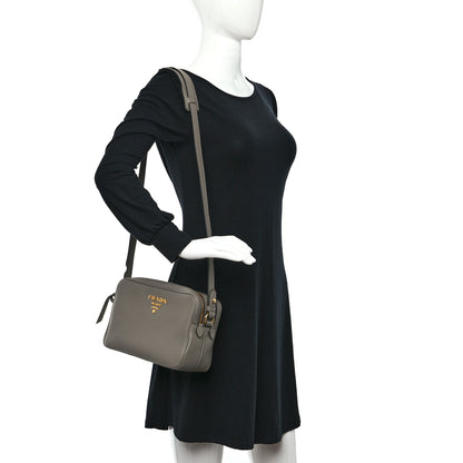 Prada Vitello Phenix Camera Bag Argilla 3 of 9