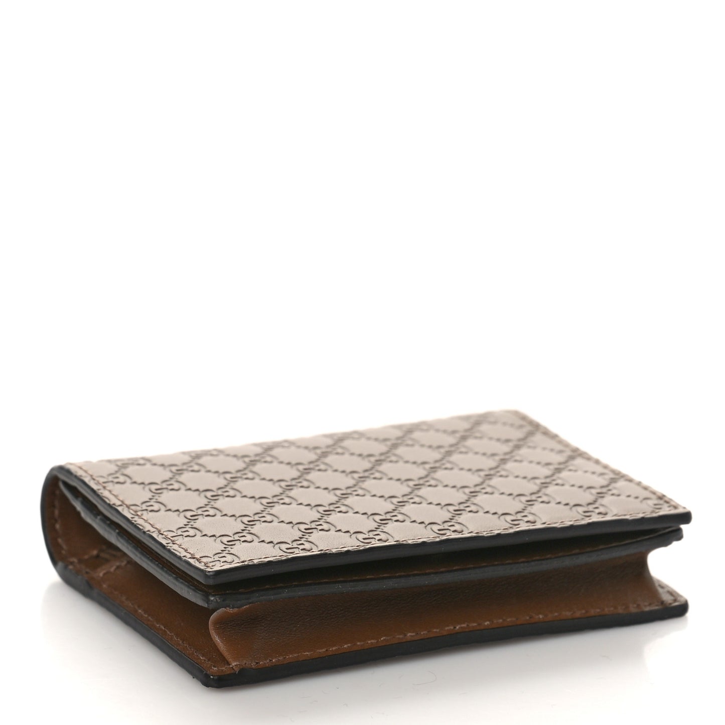 Microguccissima Card Case Wallet Acero