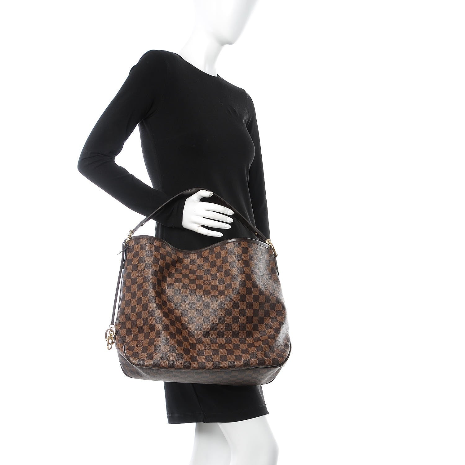 Louis Vuitton Damier Ebene Delightful MM 2 of 8
