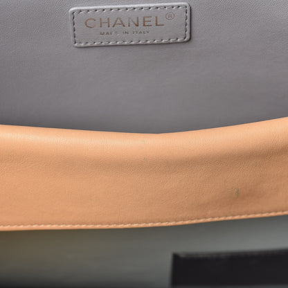 Chanel Calfskin Stitched Large Shopping Tote Beige 8 of 19