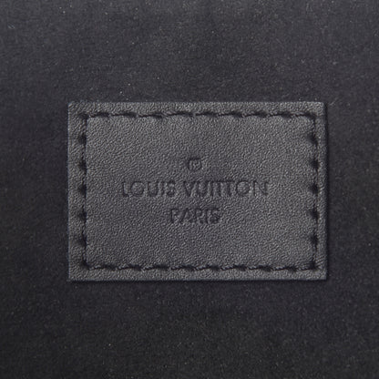 Louis Vuitton Monogram Flower Zipped Tote MM Black 6 of 9