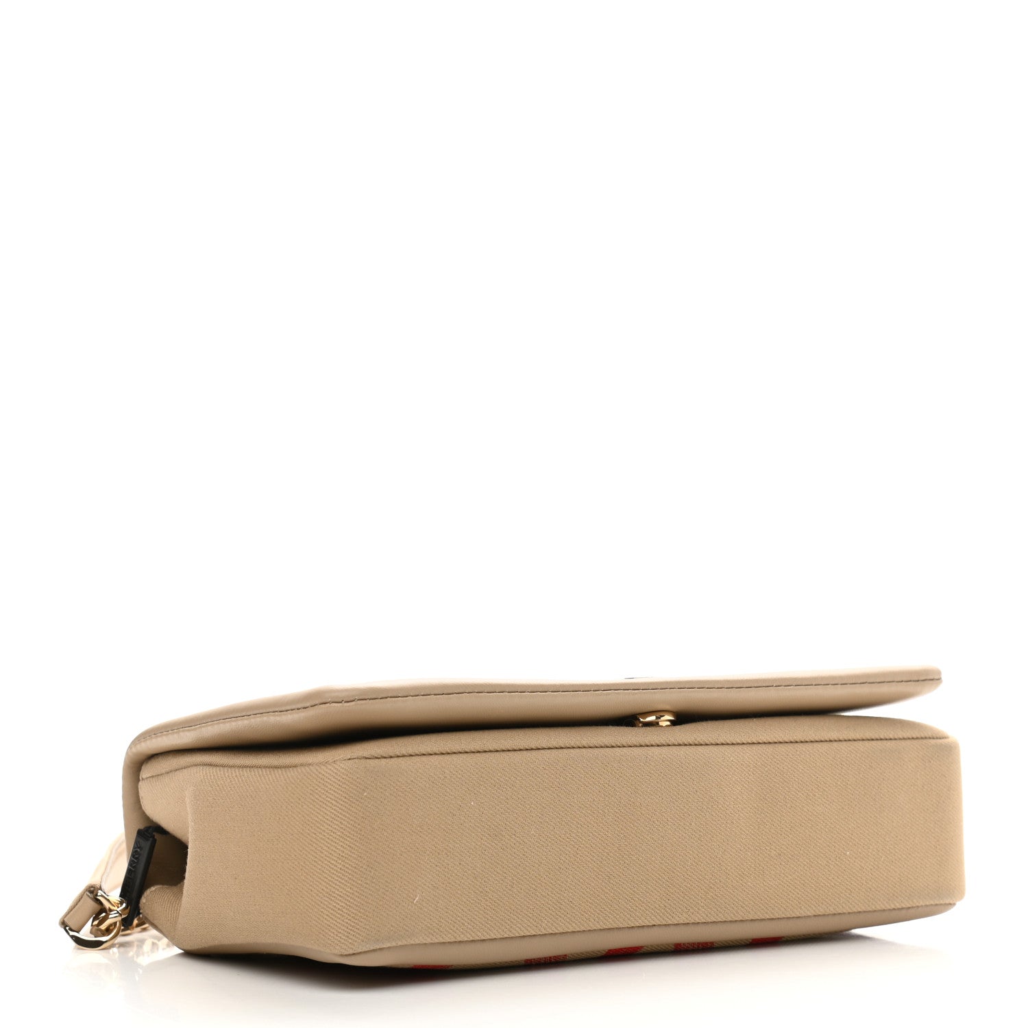 Burberry Canvas Print Small Lola Bag Honey Red 3 of 9