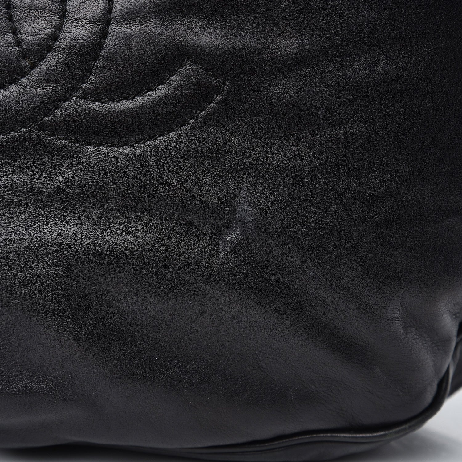 Chanel Lambskin Large Rock and Chain Hobo Black 10 of 14