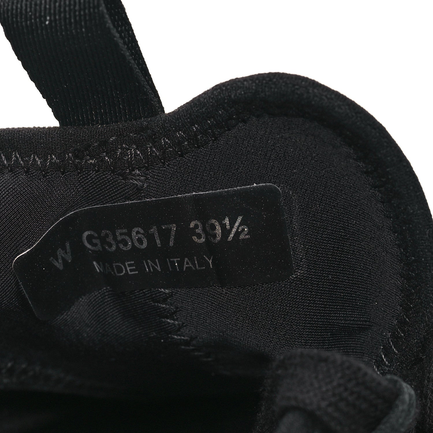 Chanel Velvet Calfskin Mixed Fibers CC Sneakers 39.5 Black 8 of 9