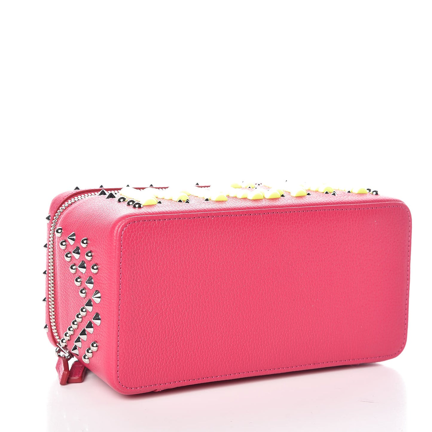 Calfskin Neon Studded Rockstar Vanity Case Love Potion