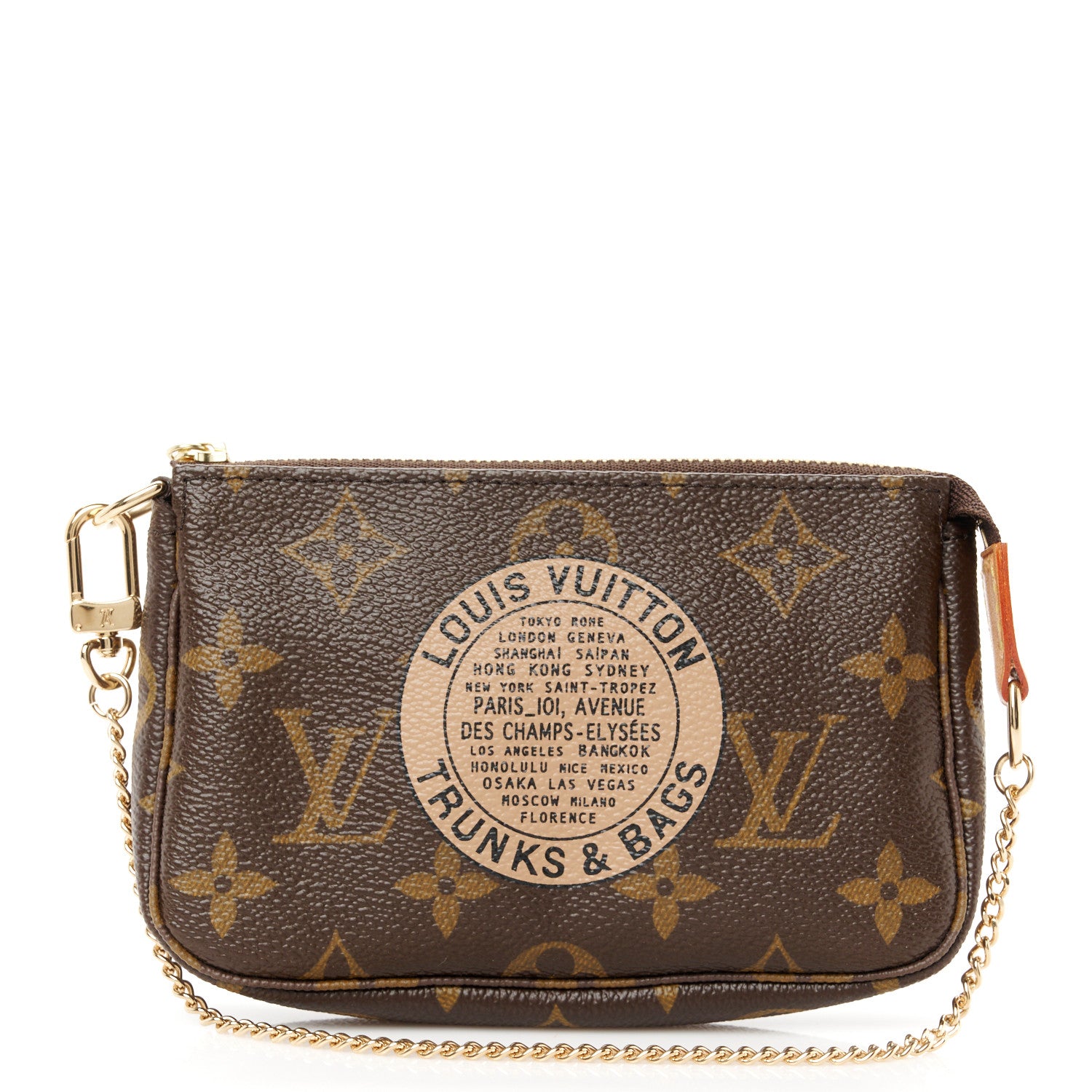 Louis Vuitton Monogram Complice Trunks and Bags Mini Pochette Accessories Beige 1 of 8