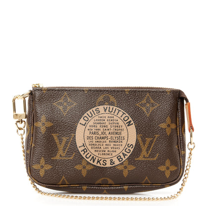 Louis Vuitton Monogram Complice Trunks and Bags Mini Pochette Accessories Beige 1 of 8