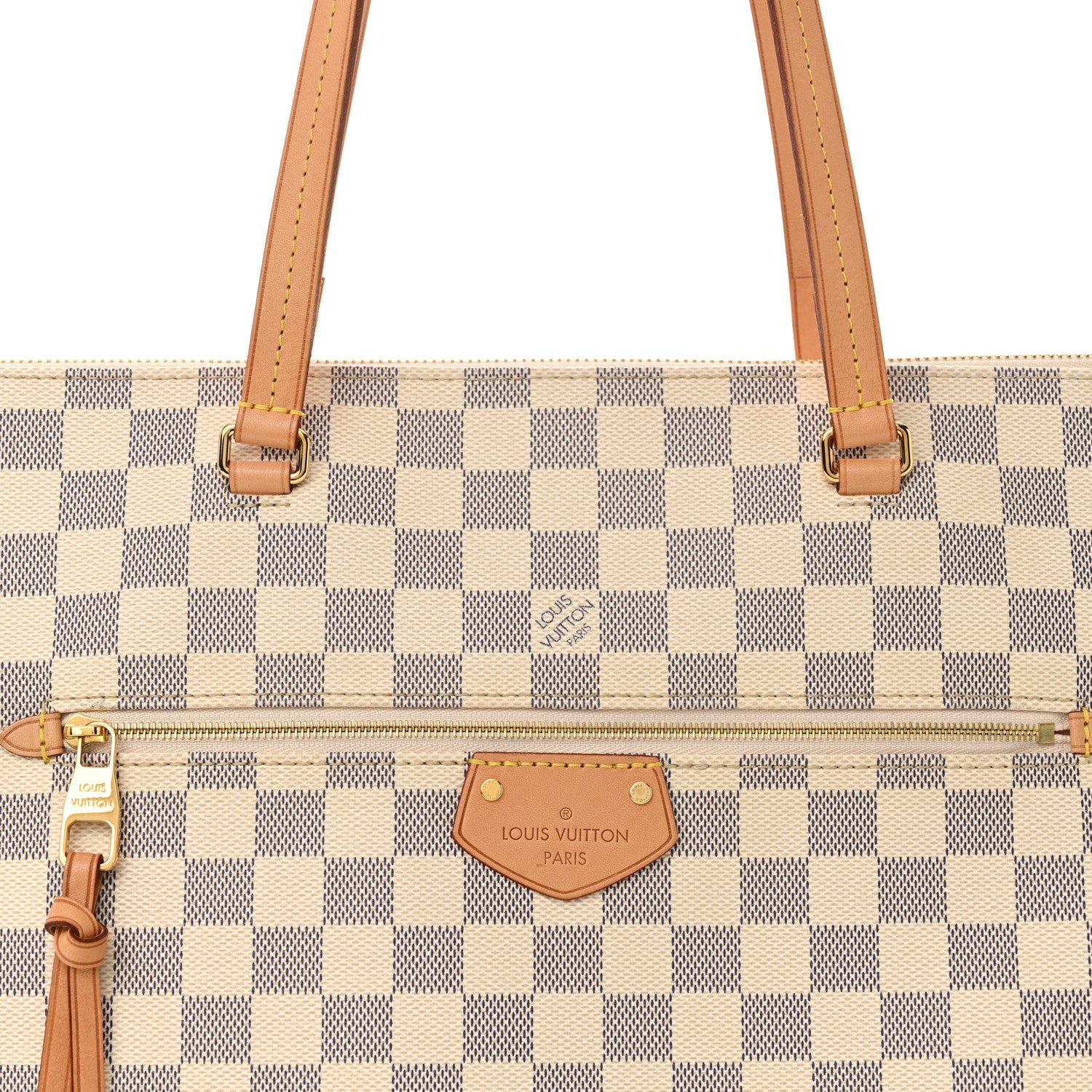 Louis Vuitton Damier Azur Iena MM 9 of 13