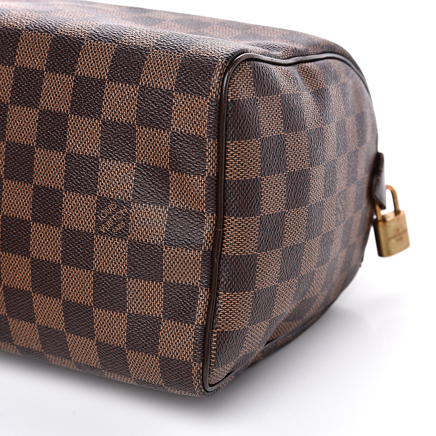 Louis Vuitton Damier Ebene Speedy 25 10 of 12