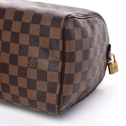 Louis Vuitton Damier Ebene Speedy 25 10 of 12