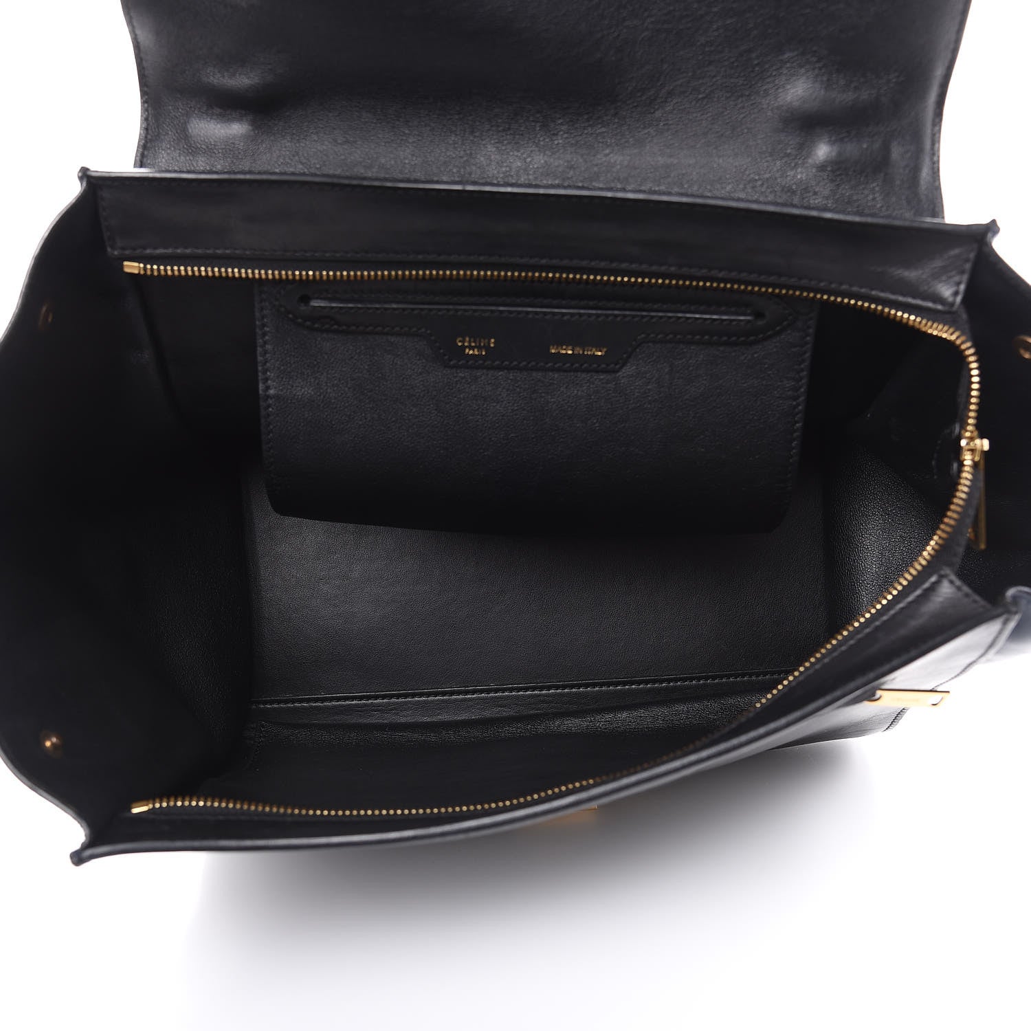Celine Calfskin Suede Medium Tri-Color Trapeze Grey 5 of 27