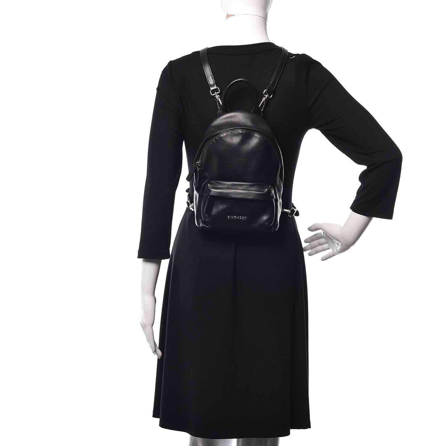 Smooth Calfskin Nano Backpack Black