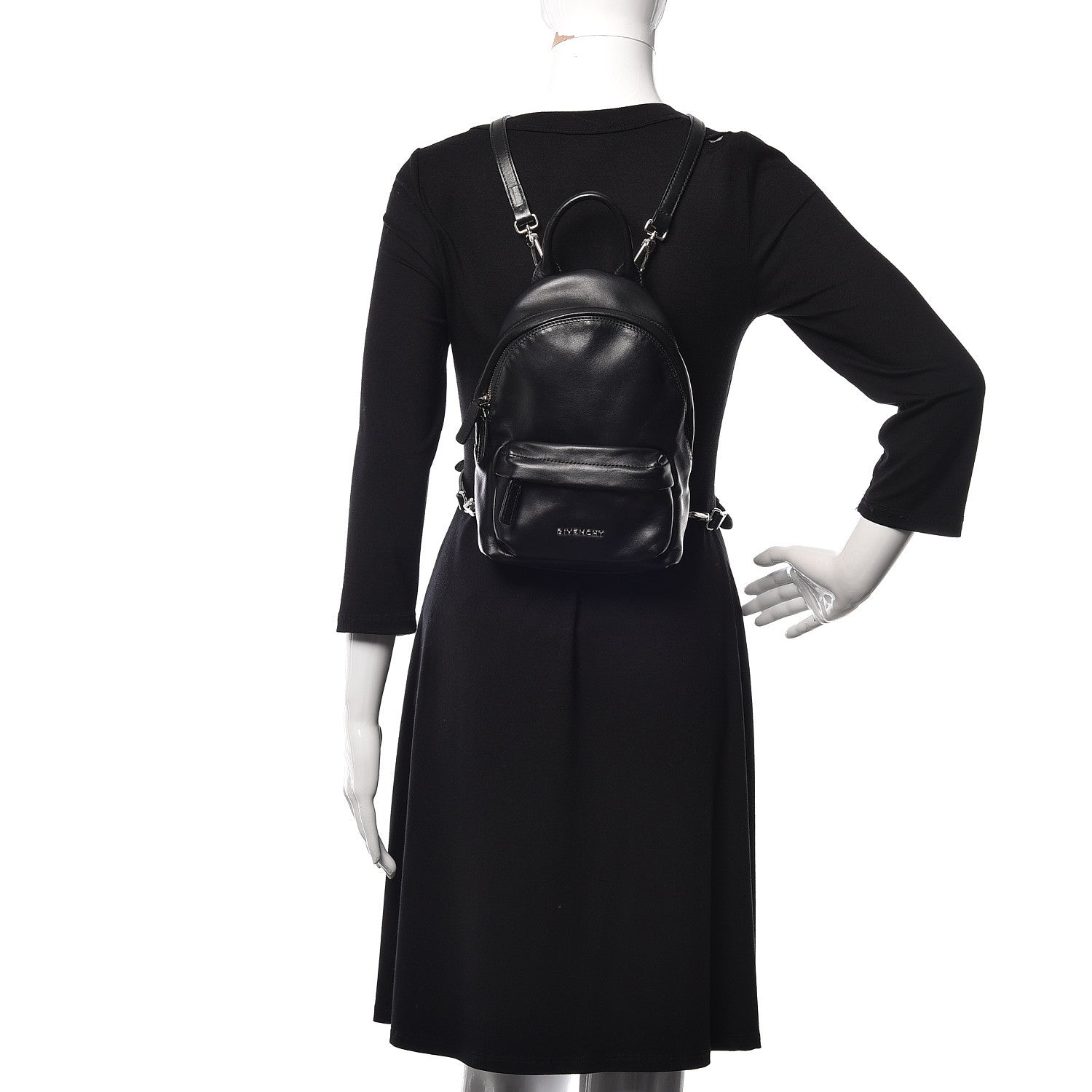 Givenchy Smooth Calfskin Nano Backpack Black 1 of 11