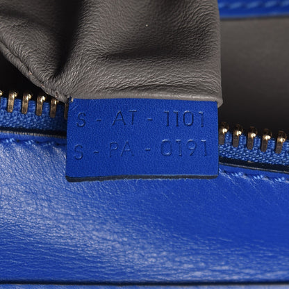 Celine Smooth Calfskin Suede Mini Luggage Royal Blue 10 of 15