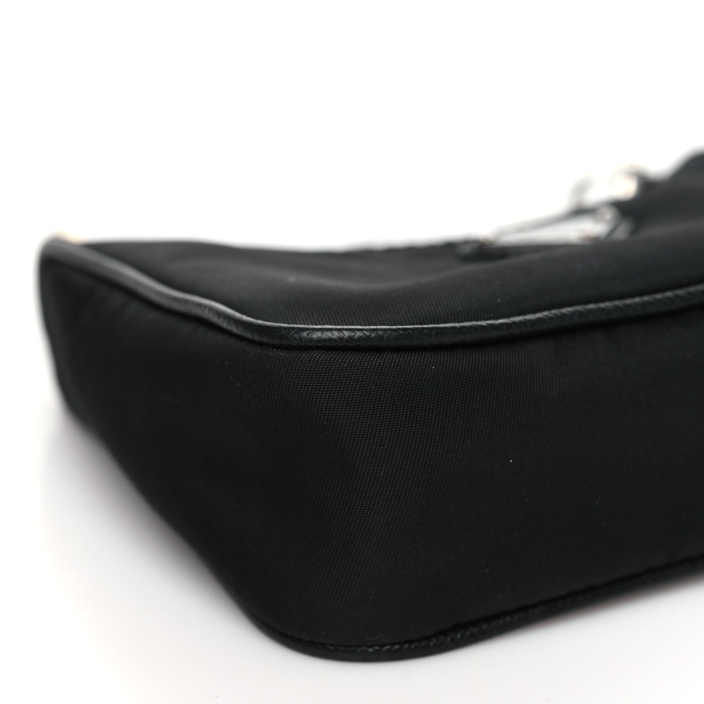 Tessuto Nylon Mini Re-Edition 2000 Shoulder Bag Black
