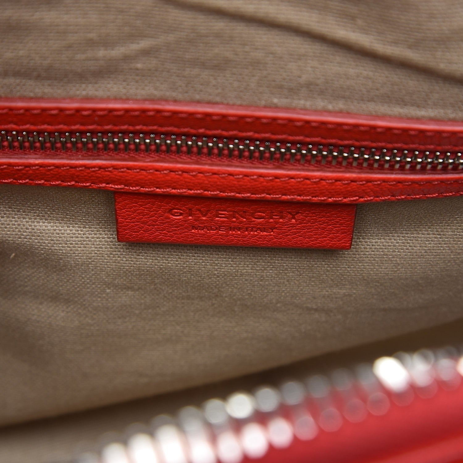Givenchy Sugar Goatskin Small Antigona Medium Red 7 of 14