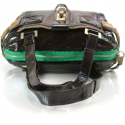 Chloe Patent Audra Contrast Dark Brown 4 of 6