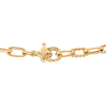 David Yurman 18K Yellow Gold 3mm Madison Chain Necklace 4 of 5