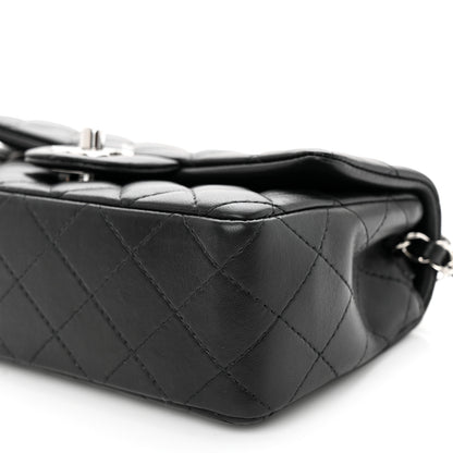 Chanel Lambskin Quilted Mini Rectangular Flap Black 9 of 9