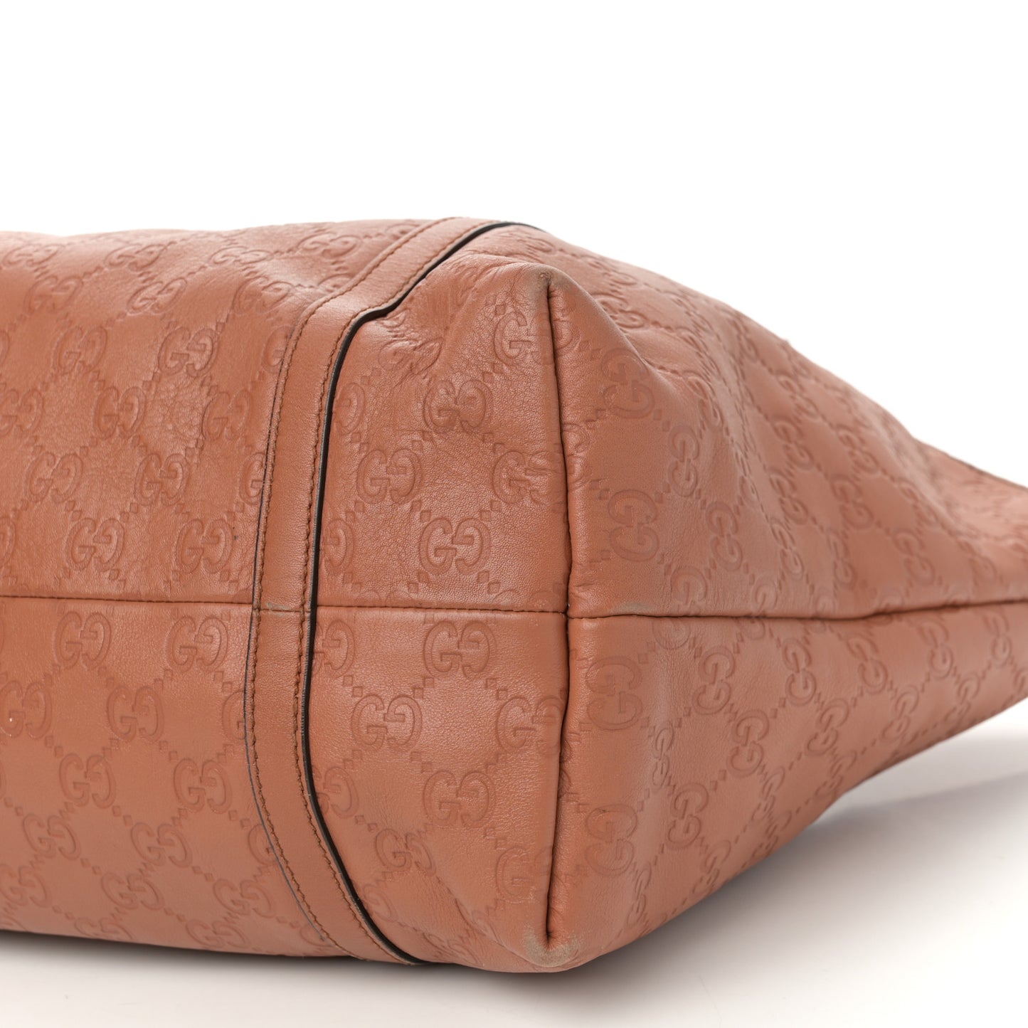Guccissima Vitello Tender Medium Joy Tote Saffron