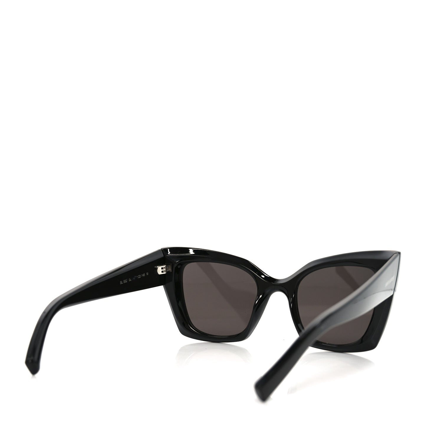 Acetate Butterfly Frame Sunglasses SL552 Black