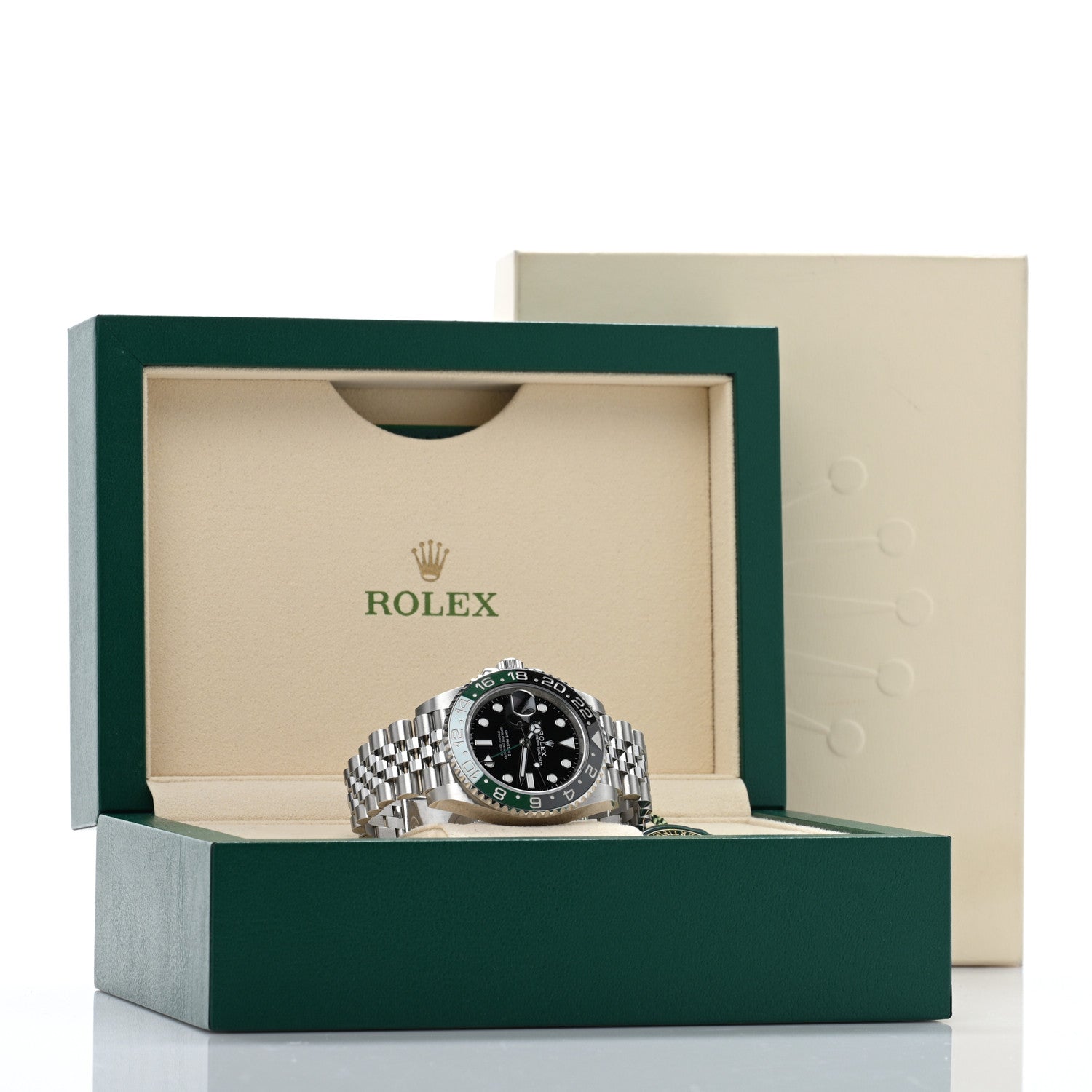 Rolex Stainless Steel 40mm Oyster Perpetual Date GMT Master Ⅱ Sprite Watch 126720VTNR 5 of 5