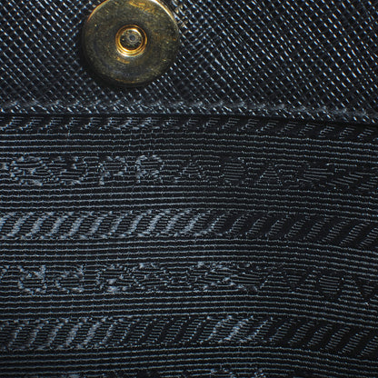 Prada Saffiano Lux Small Tote Nero Black 7 of 10