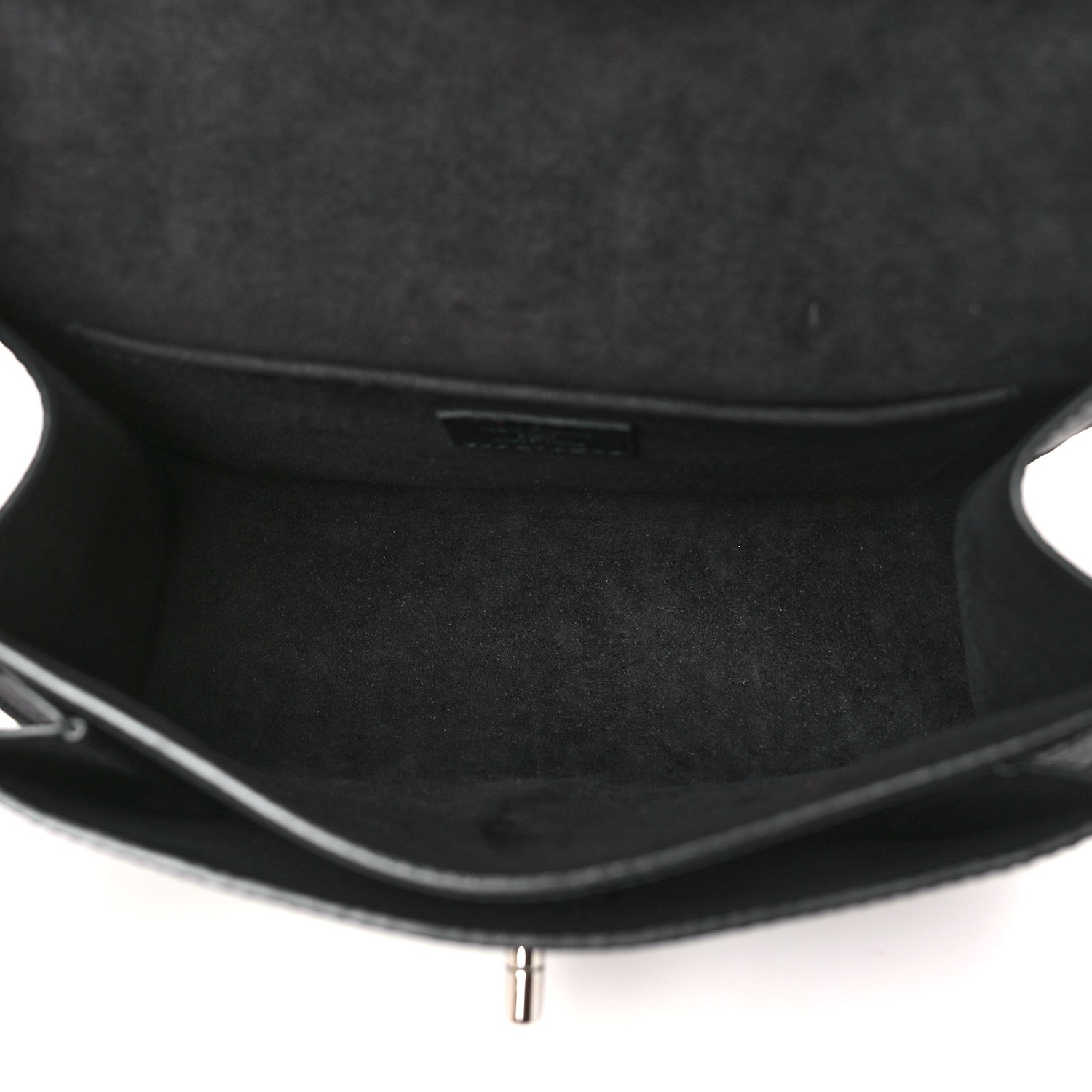 Louis Vuitton Soft Calfskin Mylockme Chain Bag BB Black 5 of 9