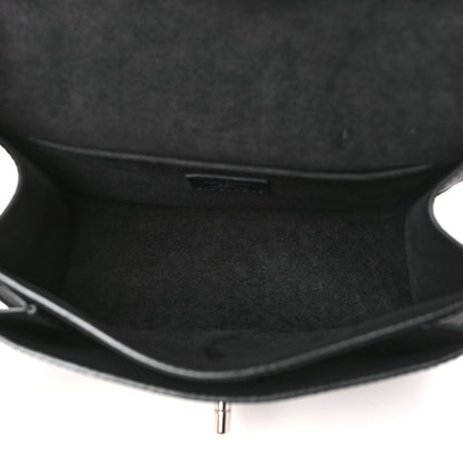 Louis Vuitton Soft Calfskin Mylockme Chain Bag BB Black 5 of 9