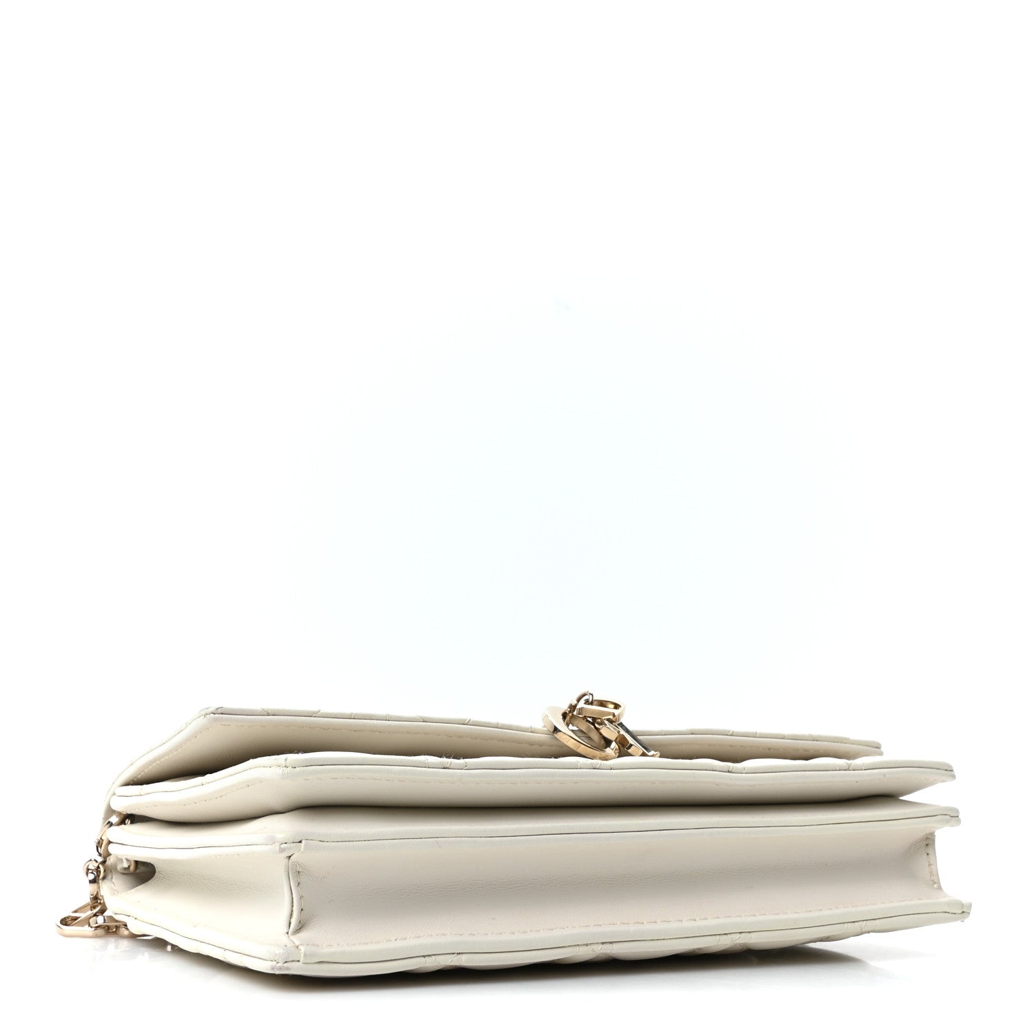 Christian Dior Lambskin Cannage Mini My Dior Bag Latte 4 of 11