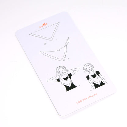 Hermes Knotting Cards Cartes A Nouer Carre Scarf Guide 4 of 5