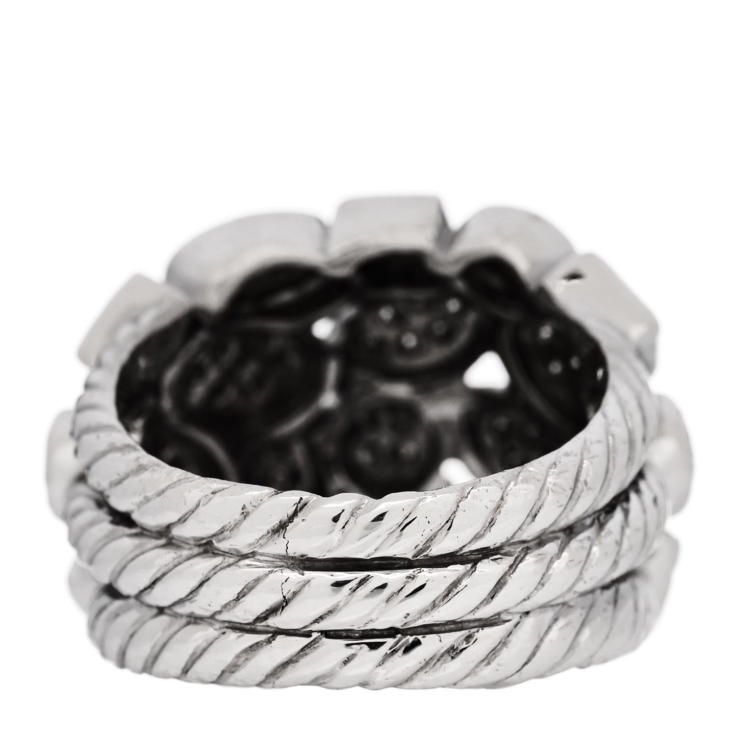 Sterling Silver Diamond Confetti Ring 60 9
