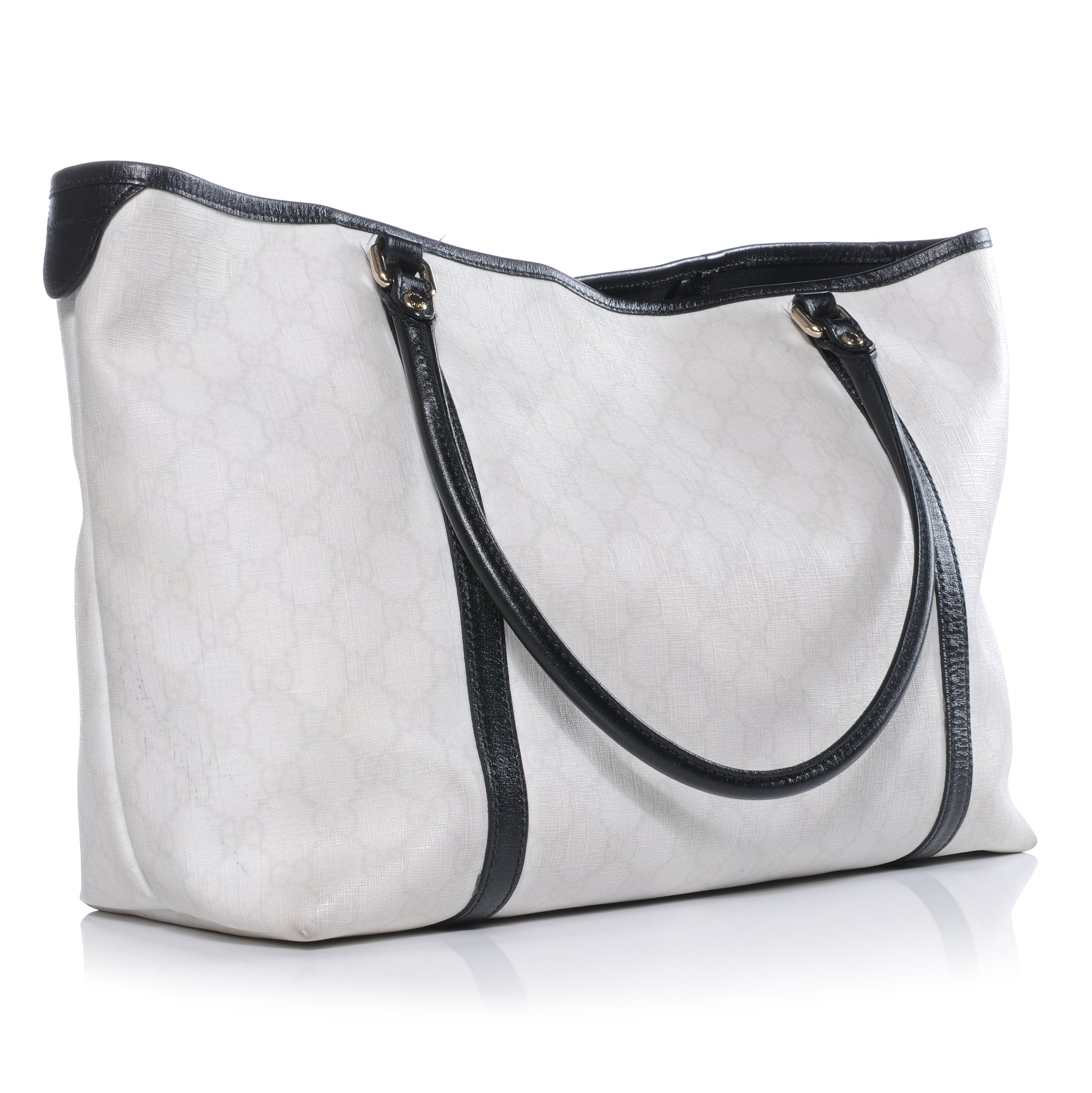 Gucci GG Plus Monogram Medium Joy Tote White 3 of 8