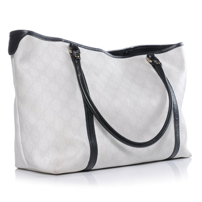 Gucci GG Plus Monogram Medium Joy Tote White 3 of 8