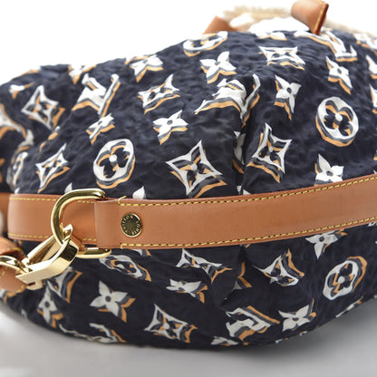 Louis Vuitton Canvas Monogram Cruise Bulles MM Navy 6 of 14