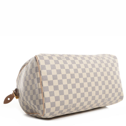 Louis Vuitton Damier Azur Speedy 35 4 of 9