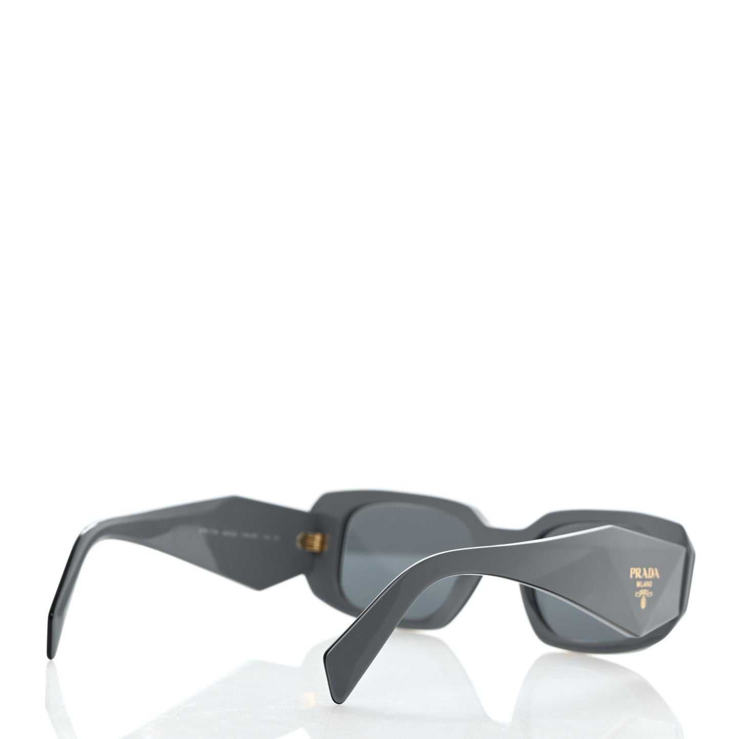 Acetate Symbole Sunglasses SPR 17W Dark Grey