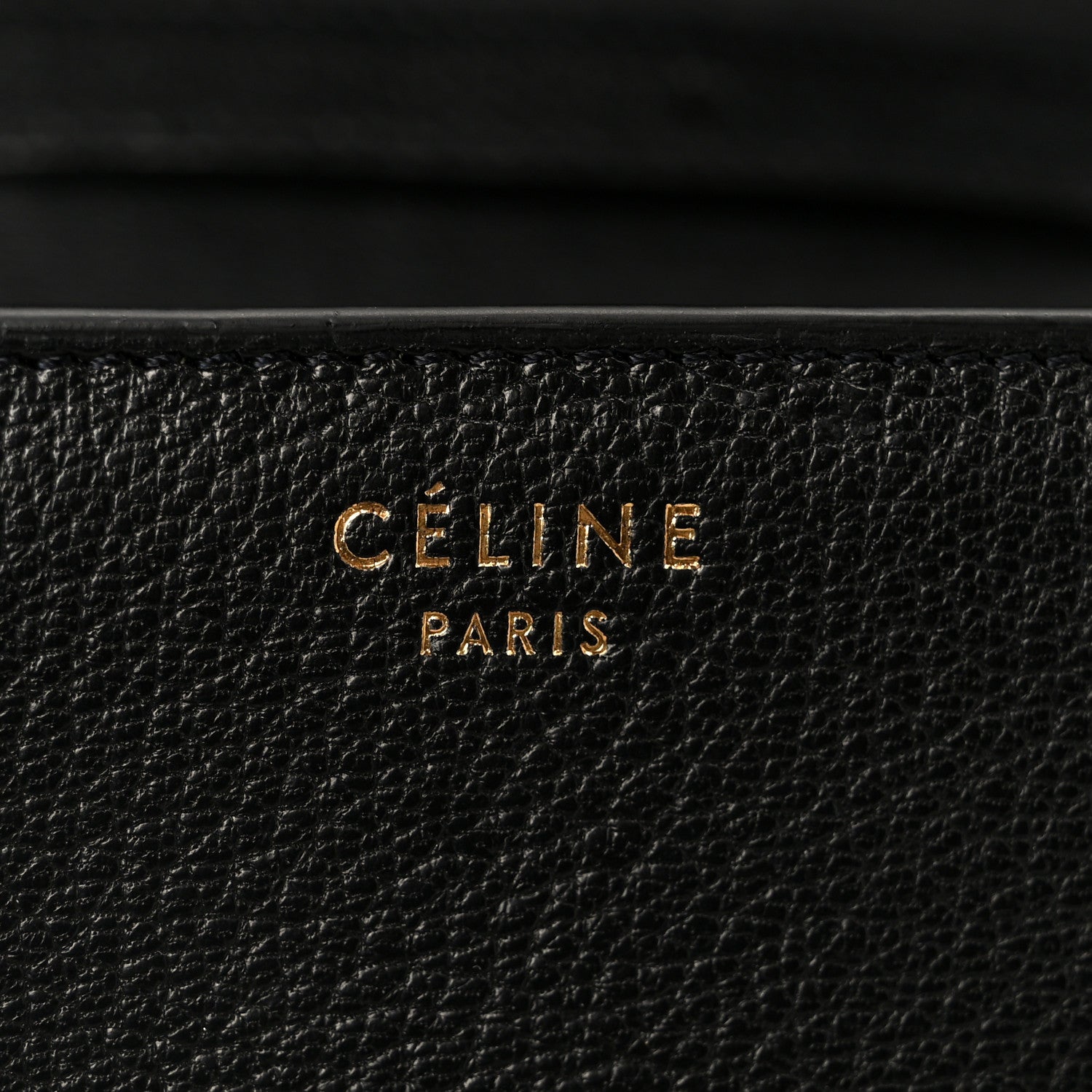 Celine Goatskin Medium Classic Box Flap Bag Black 7 of 10