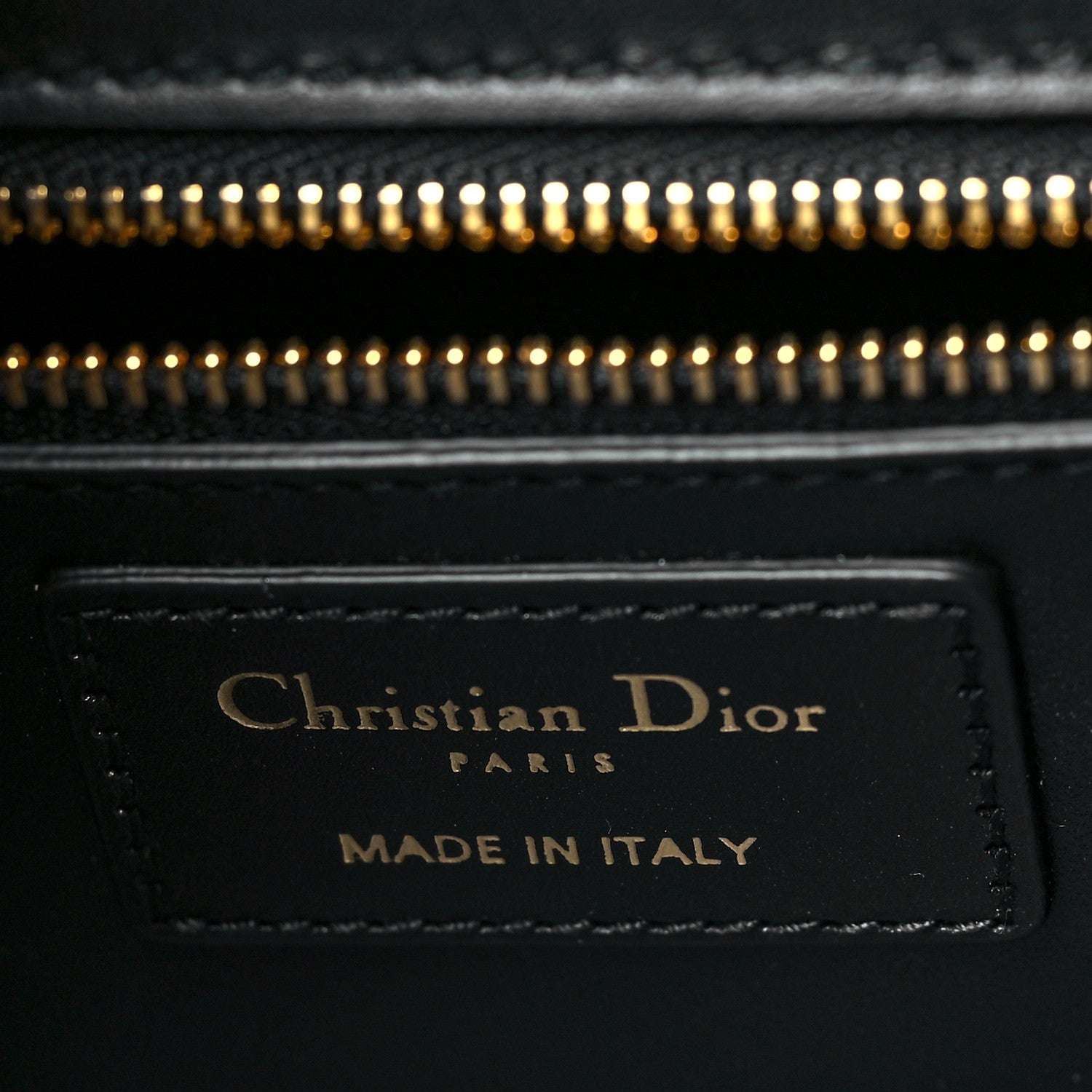 Christian Dior Smooth Calfskin 30 Montaigne Flap Bag Black 6 of 11
