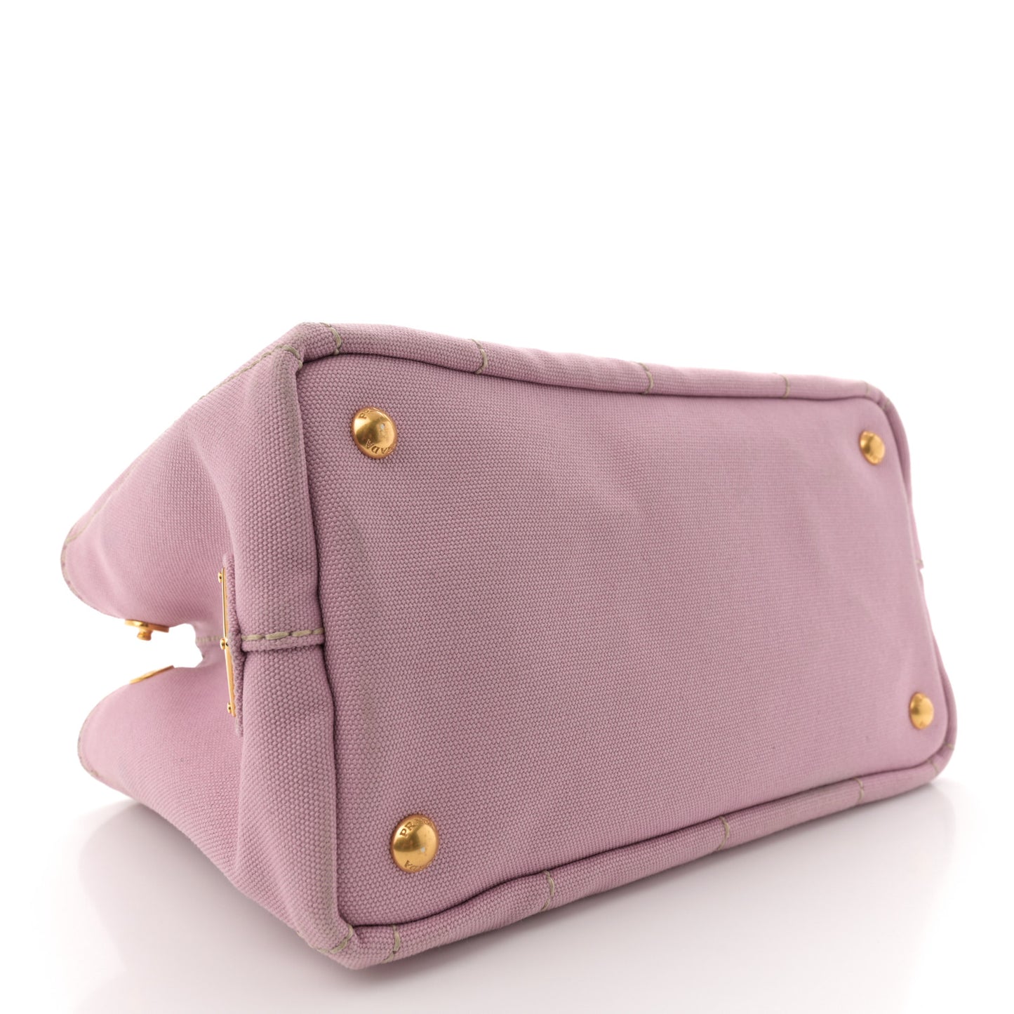 Canapa Small Logo Tote Alabastro White