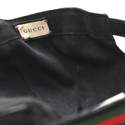 Gucci Monogram Web Baseball Hat L Black 10 of 10