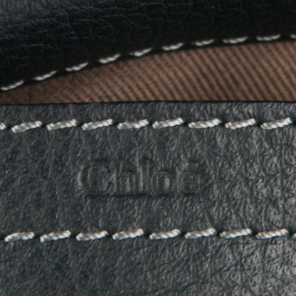 Chloe Calfskin Mini Marcie Round Crossbody Bag Black 6 of 7