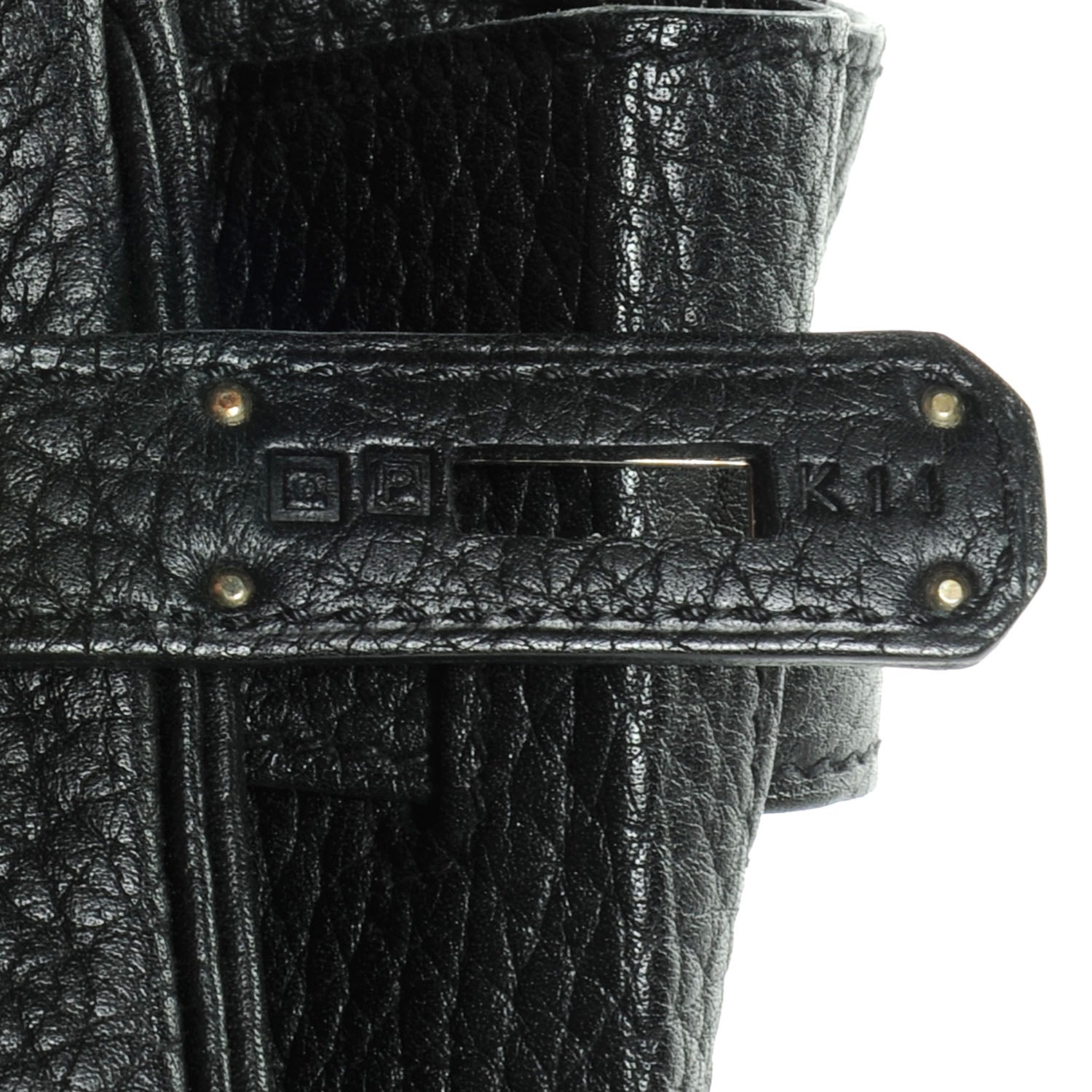 Hermes Fjord Birkin 35 Black 8 of 9
